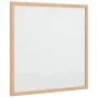 Magnetic whiteboard with pine wood frame 40x40 cm by , Notice boards - Ref: Foro24-4017403, Price: 16,98 €, Discount: %