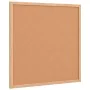 Tablero de corcho con marco de madera de pino macizo 40x40 cm de , Tablones de anuncios - Ref: Foro24-4017417, Precio: 12,73 ...