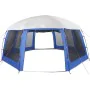 Carpa para piscina con desmontables y paredes azul 690x690 cm by , tents - Ref: Foro24-4100640, Price: 311,03 €, Discount: %