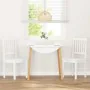 Sillas de comedor 2 unidades madera maciza de caucho blanco von , Essstühle - Ref: Foro24-4102431, Preis: 107,31 €, Rabatt: %