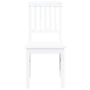Sillas de comedor 2 unidades madera maciza de caucho blanco von , Essstühle - Ref: Foro24-4102431, Preis: 107,31 €, Rabatt: %