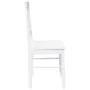 Sillas de comedor 2 unidades madera maciza de caucho blanco von , Essstühle - Ref: Foro24-4102431, Preis: 107,31 €, Rabatt: %