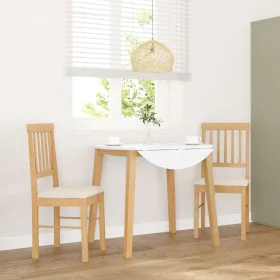 Esszimmerstühle mit Kissen, 2 Stück Massivholzgummi von , Essstühle - Ref: Foro24-4102427, Preis: 104,11 €, Rabatt: %