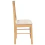 Esszimmerstühle mit Kissen, 2 Stück Massivholzgummi von , Essstühle - Ref: Foro24-4102427, Preis: 104,10 €, Rabatt: %