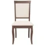 Esszimmerstühle mit Kissen, 2 Stück Massivholz Braun Kautschuk von , Essstühle - Ref: Foro24-4102486, Preis: 175,32 €, Rabatt: %
