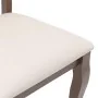 Esszimmerstühle mit Kissen, 2 Stück Massivholz Braun Kautschuk von , Essstühle - Ref: Foro24-4102486, Preis: 175,32 €, Rabatt: %