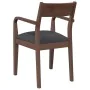 Dining chairs with cushions 2 pcs solid wood brown rubber by , dining chairs - Ref: Foro24-4102508, Price: 178,90 €, Discount: %
