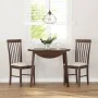 Esszimmerstühle mit Kissen, 2 Stück Massivholz Braun Kautschuk von , Essstühle - Ref: Foro24-4102499, Preis: 121,05 €, Rabatt: %