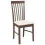 Esszimmerstühle mit Kissen, 2 Stück Massivholz Braun Kautschuk von , Essstühle - Ref: Foro24-4102499, Preis: 121,05 €, Rabatt: %