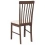Sillas de comedor con cojines 2 uds madera maciza marrón caucho de , Sillas de comedor - Ref: Foro24-4102499, Precio: 121,05 ...