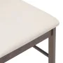 Esszimmerstühle mit Kissen, 2 Stück Massivholz Braun Kautschuk von , Essstühle - Ref: Foro24-4102499, Preis: 121,05 €, Rabatt: %