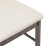 Sillas de comedor con cojines 2 uds madera maciza marrón caucho de , Sillas de comedor - Ref: Foro24-4102499, Precio: 121,05 ...