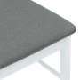 Esszimmerstühle mit Kissen, 2 Stück Massivholz, weißer Kautschuk von , Essstühle - Ref: Foro24-4102503, Preis: 121,05 €, Raba...