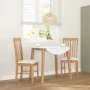 Sillas de comedor con cojines 2 uds madera maciza caucho by , dining chairs - Ref: Foro24-4102501, Price: 121,05 €, Discount: %