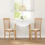 Sillas de comedor con cojines 2 uds madera maciza caucho by , dining chairs - Ref: Foro24-4102501, Price: 121,05 €, Discount: %