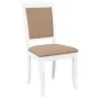 Sillas de comedor con cojines 2uds madera maciza blanco caucho by , dining chairs - Ref: Foro24-4102490, Price: 175,32 €, Dis...