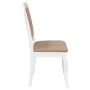 Sillas de comedor con cojines 2uds madera maciza blanco caucho by , dining chairs - Ref: Foro24-4102490, Price: 175,32 €, Dis...