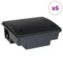 Trampas para ratones 6 uds. negro 23x19x9,5 cm de , Trampas para animales - Ref: Foro24-4106488, Precio: 32,62 €, Descuento: %