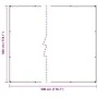 Lona transparente con ojales polietileno 3x3 m de , Lonas impermeables - Ref: Foro24-4018511, Precio: 29,75 €, Descuento: %