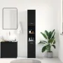Mueble de baño de madera de roble negro 30x30x183,5 cm von , Badezimmermöbel - Ref: Foro24-863124, Preis: 70,16 €, Rabatt: %