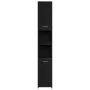 Mueble de baño de madera de roble negro 30x30x183,5 cm von , Badezimmermöbel - Ref: Foro24-863124, Preis: 70,16 €, Rabatt: %