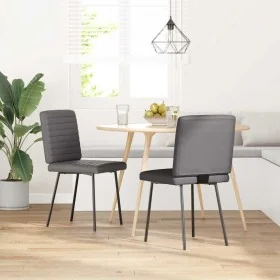 Sillas de comedor 2 unidades cuero sintético gris von , Essstühle - Ref: Foro24-4101168, Preis: 86,96 €, Rabatt: %