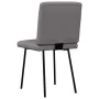 Sillas de comedor 2 unidades cuero sintético gris de , Sillas de comedor - Ref: Foro24-4101168, Precio: 86,91 €, Descuento: %