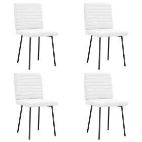 Sillas de comedor 4 unidades cuero sintético blanco von , Essstühle - Ref: Foro24-3315272, Preis: 169,25 €, Rabatt: %