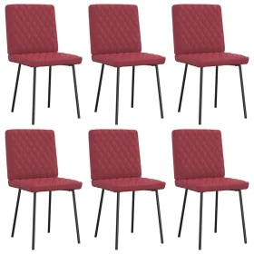 Esstischstühle, 6 Stück, Kunstleder, weinrot. von , Essstühle - Ref: Foro24-3315486, Preis: 251,28 €, Rabatt: %