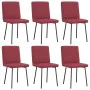 Esstischstühle, 6 Stück, Kunstleder, weinrot. von , Essstühle - Ref: Foro24-3315486, Preis: 251,28 €, Rabatt: %