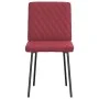 Sillas de comedor 6 unidades cuero sintético color vino tinto de , Sillas de comedor - Ref: Foro24-3315486, Precio: 251,27 €,...