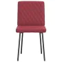 Dining chairs 2 units synthetic leather in red wine color by , dining chairs - Ref: Foro24-4101116, Price: 87,16 €, Discount: %