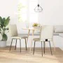 Esszimmerstühle, 2 Stück, Kunstleder in Cremefarbe. von , Essstühle - Ref: Foro24-4101114, Preis: 87,17 €, Rabatt: %