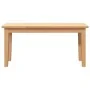 Bank 90 cm Massivholz Kautschuk von , Ess- und Küchenbänke - Ref: Foro24-4102595, Preis: 76,87 €, Rabatt: %