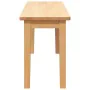 Solid Rubber Wood 90 cm Bench by , Dining and kitchen benches - Ref: Foro24-4102595, Price: 76,87 €, Discount: %