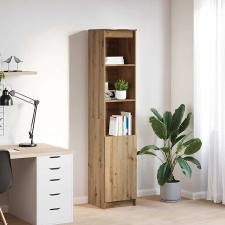 Aparador Artisan Roble 37,5x35x180 cm Madera de ingeniería by , Sideboards - Ref: Foro24-861678, Price: 84,02 €, Discount: %