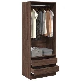 Armario madera de ingeniería color roble marrón 80x50x200 cm von , Kleiderschränke - Ref: Foro24-3307753, Preis: 151,24 €, Ra...