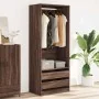Armario madera de ingeniería color roble marrón 80x50x200 cm de , Armarios roperos - Ref: Foro24-3307753, Precio: 152,59 €, D...
