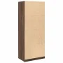 Armario madera de ingeniería color roble marrón 80x50x200 cm de , Armarios roperos - Ref: Foro24-3307753, Precio: 152,59 €, D...