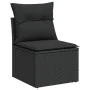 Set sofás jardín y cojines 10 pzas ratán sintético acacia negro von , Gartensets - Ref: Foro24-3327422, Preis: 804,27 €, Raba...