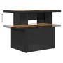 Set sofás jardín y cojines 10 pzas ratán sintético acacia negro von , Gartensets - Ref: Foro24-3327422, Preis: 804,27 €, Raba...