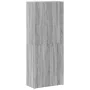 Wooden filing cabinet in Sonoma gray engineering, 60x32x153 cm. by , Filing cabinets - Ref: Foro24-3276649, Price: 98,78 €, D...