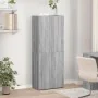 Wooden filing cabinet in Sonoma gray engineering, 60x32x153 cm. by , Filing cabinets - Ref: Foro24-3276649, Price: 98,78 €, D...