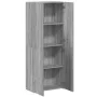 Wooden filing cabinet in Sonoma gray engineering, 60x32x153 cm. by , Filing cabinets - Ref: Foro24-3276649, Price: 98,78 €, D...