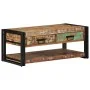 Mesa de centro multicolor 90x50x38 cm madera maciza reciclada de , Mesas de centro - Ref: Foro24-4016686, Precio: 195,15 €, D...