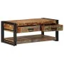 Mesa de centro multicolor 90x50x38 cm madera maciza reciclada de , Mesas de centro - Ref: Foro24-4016686, Precio: 195,15 €, D...