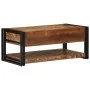 Mesa de centro multicolor 90x50x38 cm madera maciza reciclada de , Mesas de centro - Ref: Foro24-4016686, Precio: 195,15 €, D...