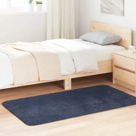 Long pile NAVARRA navy blue carpet 80x150 cm Polyester by , Rugs - Ref: Foro24-4102819, Price: 23,05 €, Discount: %