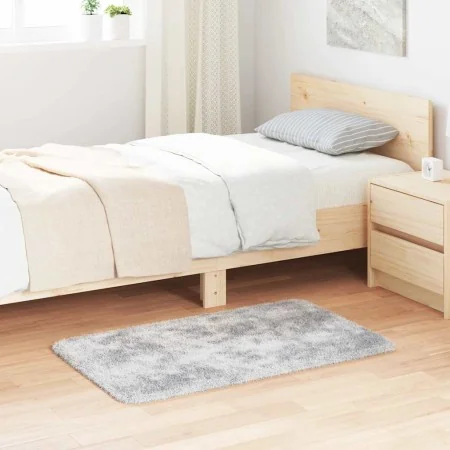 Long pile NAVARRA light grey carpet 60x100 cm polyester by , Rugs - Ref: Foro24-4102810, Price: 17,87 €, Discount: %