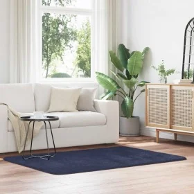 Long pile NAVARRA navy blue carpet 120x170 cm polyester by , Rugs - Ref: Foro24-4102827, Price: 31,91 €, Discount: %